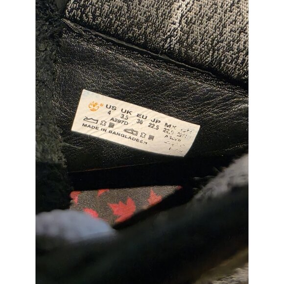 Timberland Boots NBA Toronto Raptors Womens 5.5 Mens 4 RARE - Picture 10 of 10